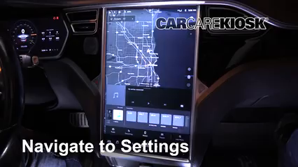 2014 Tesla S Electric Bluetooth Appair le Téléphone